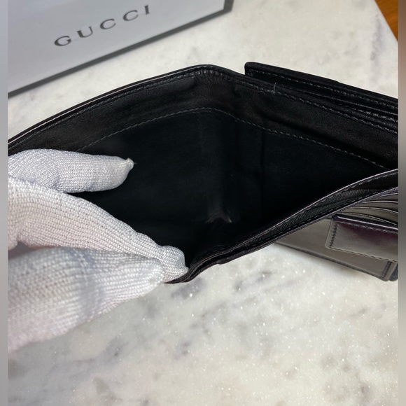 Gucci Black Canvas Wallet - Picture 7 of 10
